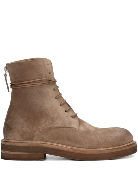  Marsèll Parrucca Lace-up Zip Boots - Neutrals 