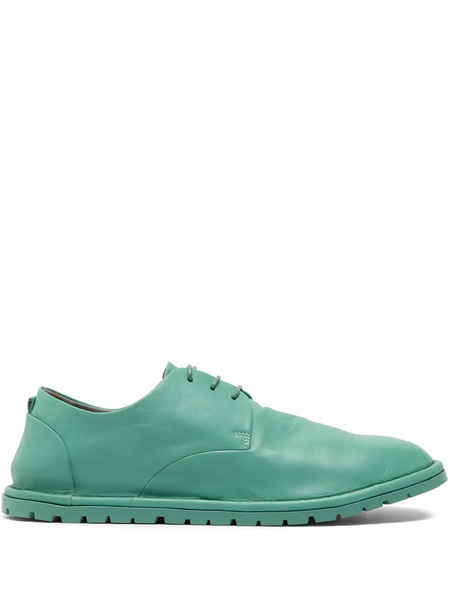  Marsèll Sancrispa Leather Derby Shoes - Green 