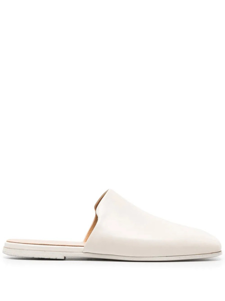  Marsèll Spatolona Leather Mules - Neutrals 