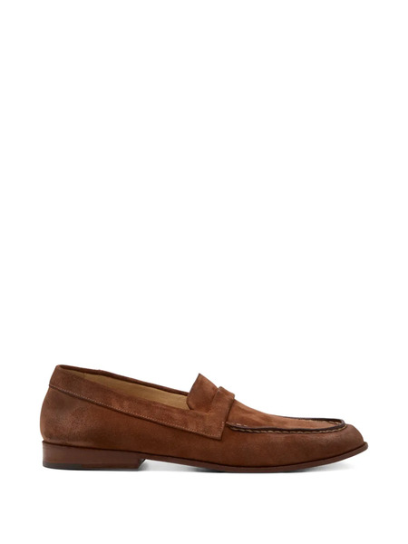  Marsèll Suede Slip-on Loafers - Brown 