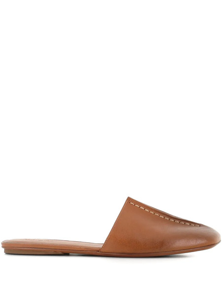  Marsèll Topstitch Mules - Brown 