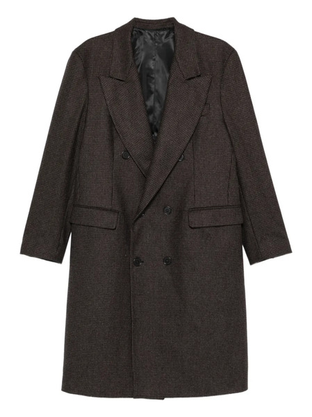  Marsem Double-breasted Coat - Brown 