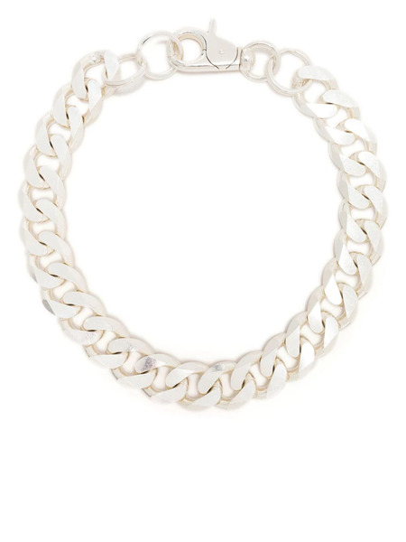  Martine Ali Xl Flat-link Choker - Silver 