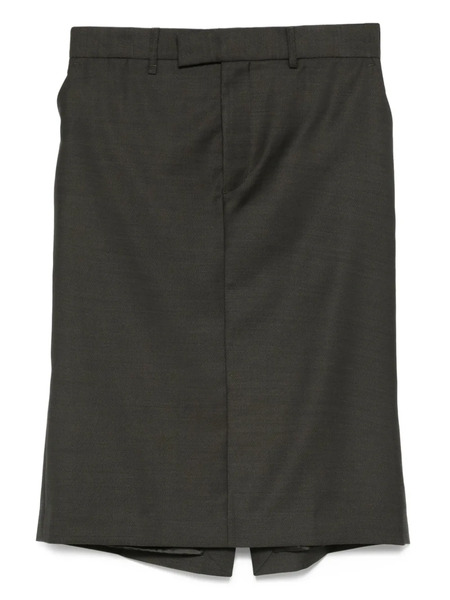  Martine Rose High-waisted Panelled Skirt - Green 