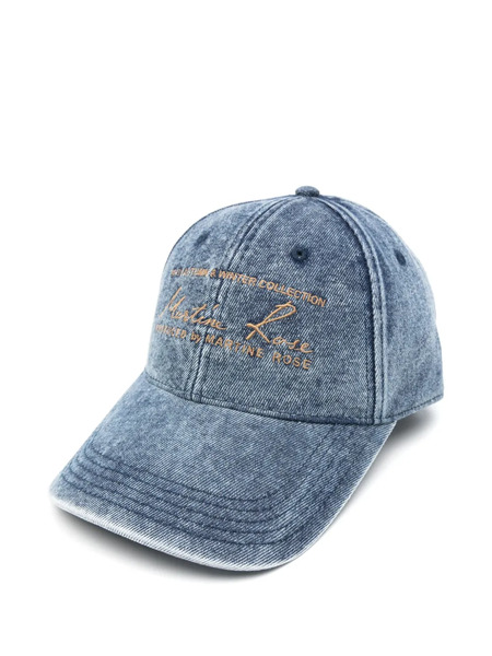  Martine Rose Signature Cap - Blue 