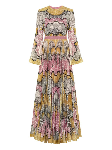  Mary Katrantzou Felix Dress - Yellow 