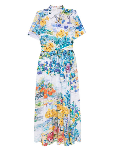  Mary Katrantzou Floral-printed Dress - White 