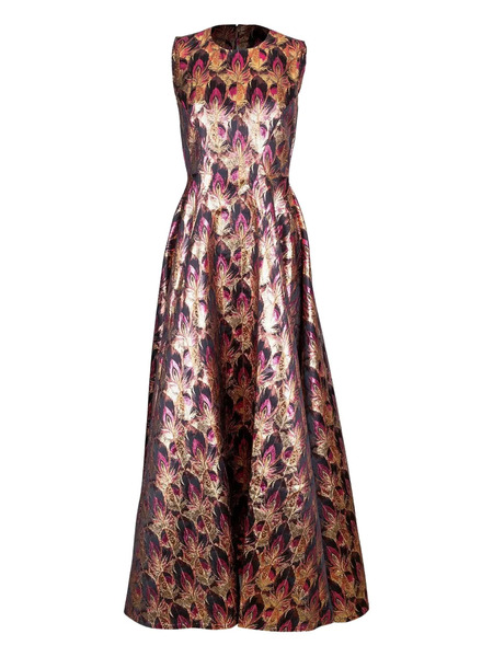  Mary Katrantzou Sleeveless Maxi Gown - Pink 