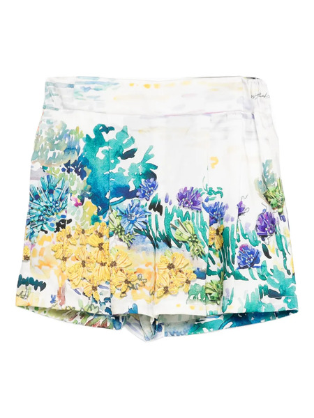  Mary Katrantzou Vallo Shorts - White 