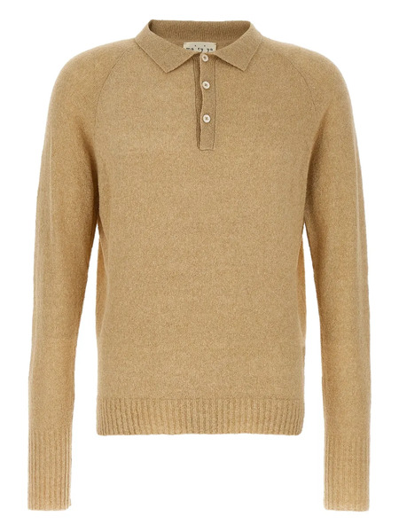  Ma'ry'ya Button-placket Polo Shirt - Neutrals 