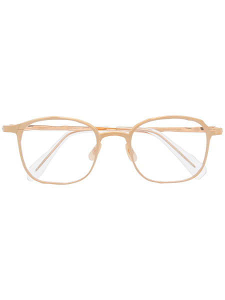  Masahiromaruyama Mm-0014 Oval-frame Glasses - Gold 