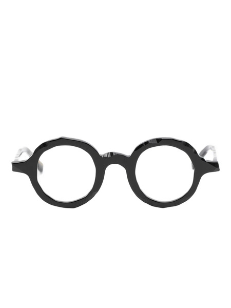  Masahiromaruyama Round-frame Glasses - Black 