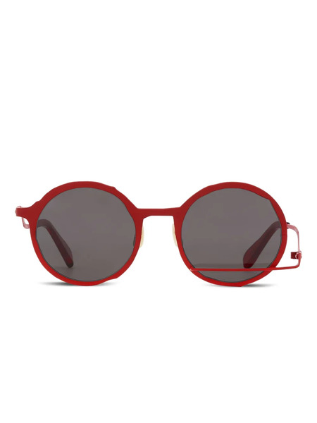  Masahiromaruyama Round-frame Sunglasses - Red 