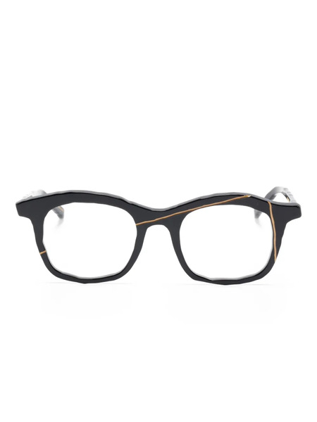  Masahiromaruyama Square-frame Glasses - Black 