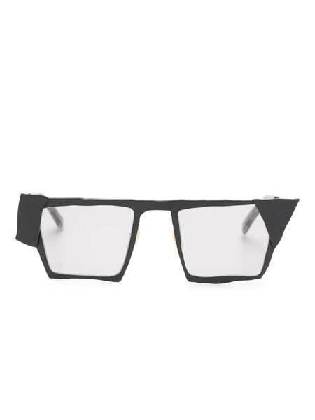  Masahiromaruyama Square-frame Sunglasses - Black 