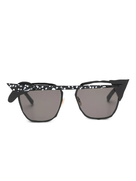 Masahiromaruyama Square-frame Sunglasses - Black 