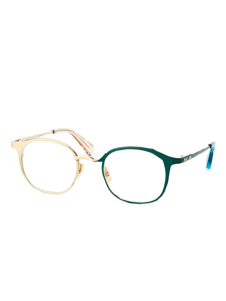  Masahiromaruyama Two-tone Glasses - Gold 