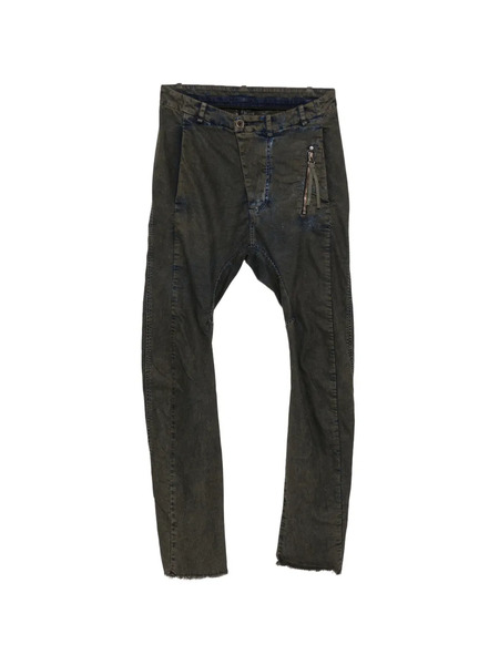  Masnada Zip-detail Jeans - Brown 