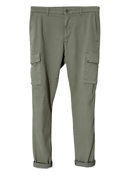  Mason's Button-fastening Cargo Pants - Green 