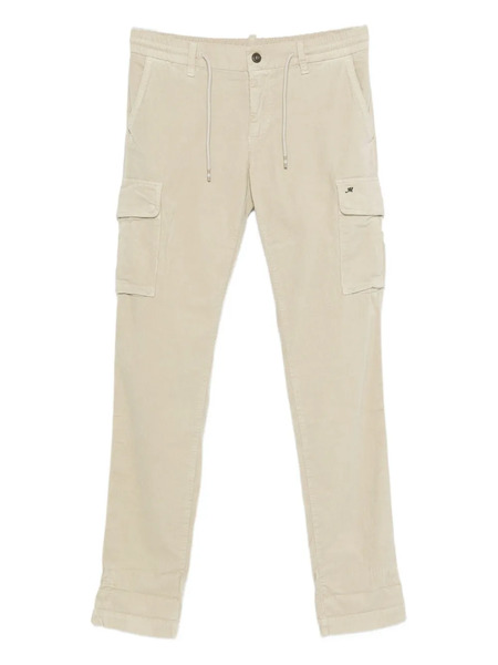  Mason's Drawstring Cargo-pocket Trousers - Neutrals 