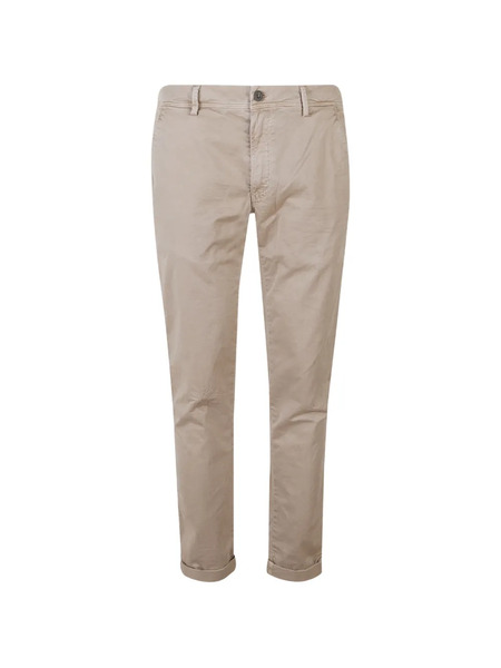  Mason's Eisenhower Cuffed Trousers - Neutrals 