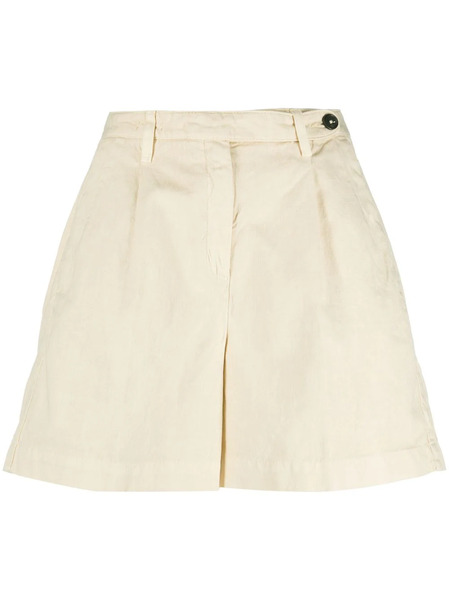  Massimo Alba Cotton-linen Bermuda Shorts - Neutrals 