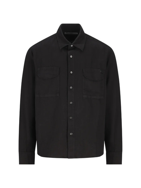  Massimo Osti Studio Patch-pocket Shirt - Black 