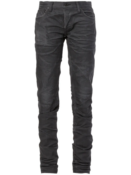  Mastercraft Union Creased Effect Trousers - Grey 