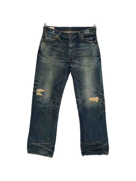  Mastercraft Union Showa Distressed Jeans - Blue 