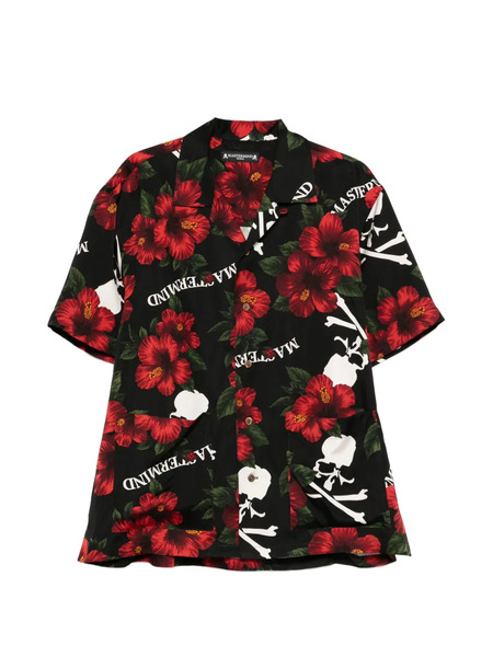  Mastermind Japan Skull-print Shirt - Black 