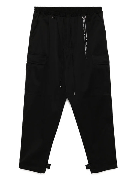  Mastermind World Embroidered Logo Trousers - Black 