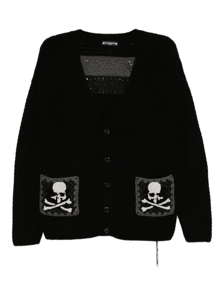  Mastermind World Hand Knitted Cardigan - Black 