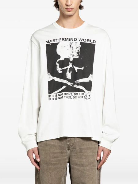  Mastermind World Long-sleeve T-shirt - White 