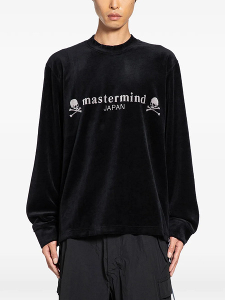  Mastermind World Skull Long-sleeve Sweatshirt - Black 