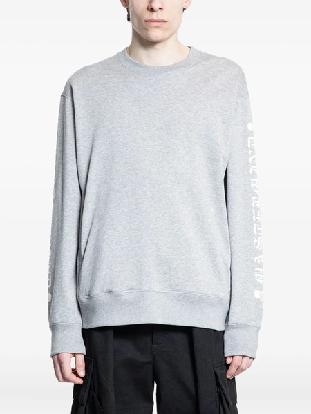  Mastermind World Skull-print Logo Cotton Sweatshirt - Grey 