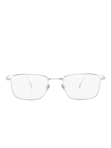  Masunaga Rectangle-frame Glasses - Grey 