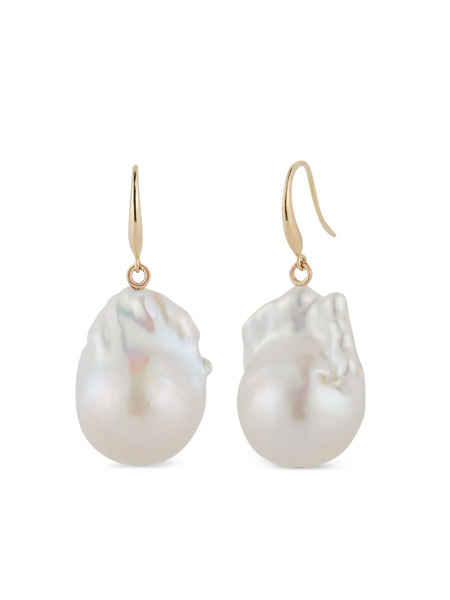 Mateo 14k Yellow Gold Pearl Earrings - Neutrals 
