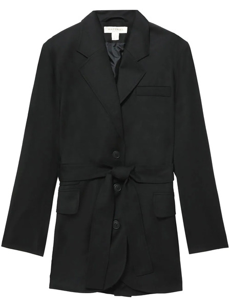  Materiel Belted Single-breasted Blazer - Black 