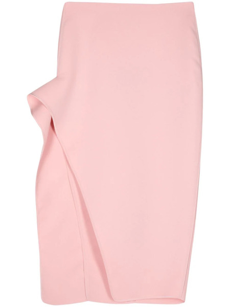  Maticevski Draped-detailing Midi Skirt - Pink 