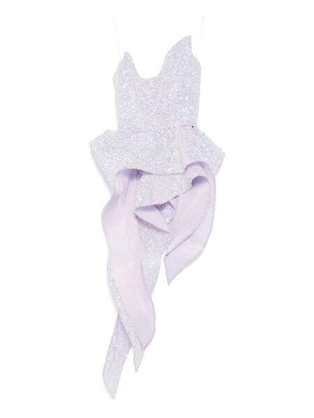 Maticevski Indiscreet Wave Bodice - Purple 