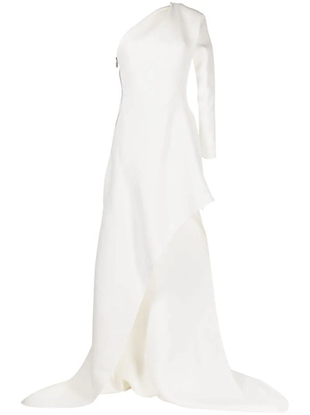  Maticevski Persuade Cut Away Gown - White 