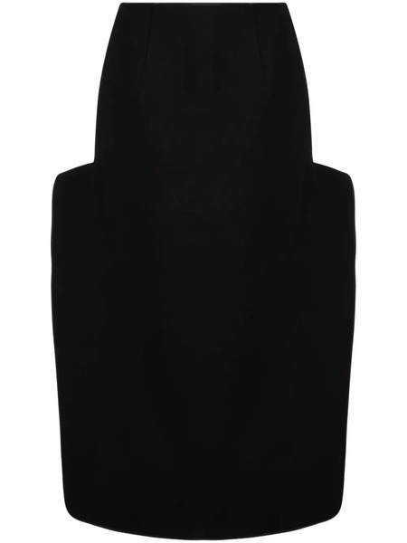  Maticevski Pureness Cut Away Skirt - Black 