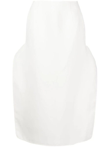  Maticevski Pureness Cut Away Skirt - White 
