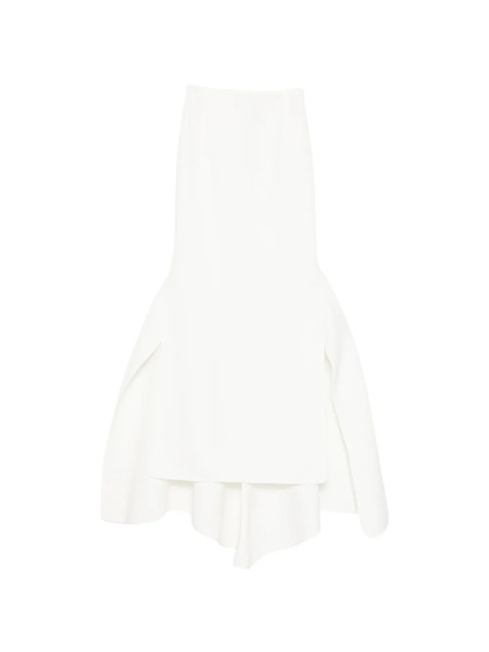  Maticevski Snaking Maxi Skirt - White 