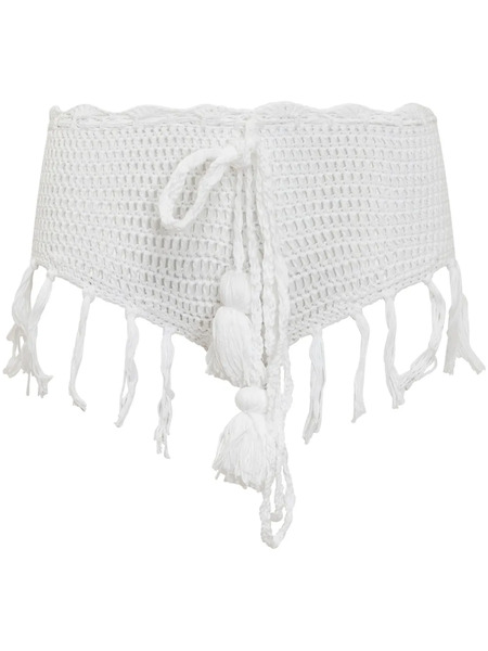  Matimì Crochet-knit Shorts - White 