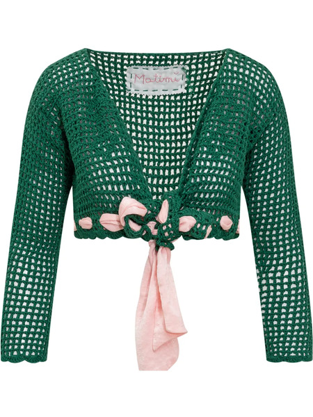  Matimì Knot-detail Blouse - Green 