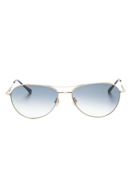  Matsuda M3139 Pilot-frame Sunglasses - Gold 