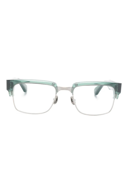  Matsuda Rectangle-frame Glasses - Green 