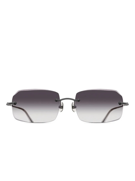  Matsuda Rectangle-frame Sunglasses - Black 