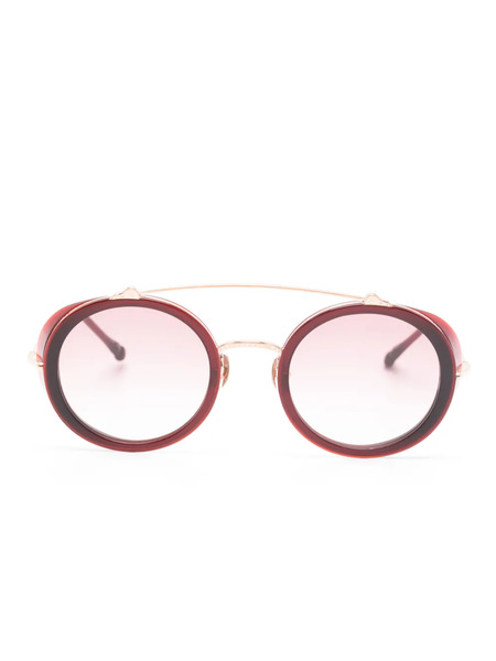  Matsuda Round-frame Sunglasses - Red 